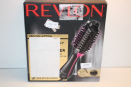 BOXED REVLON PRO COLLECTION SALON ONE-STEP HAIR DRYER AND VOLUMISER RRP £52.50Condition