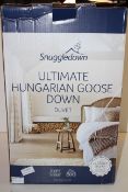 BOXED SNUGGLEDOWN ULTIMATE HUNGARIAN GOOSE DOWN DUVET KINGSIZE 13.5TOG RRP £329.00Condition