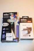 2X BOXED ITEMS BY BRAUN (IMAGE DEPICTS STOCK)Condition ReportAppraisal Available on Request- All