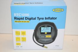 BOXED RING RTC1000 RAPID DIGITAL TYRE INFLATOR 12V DC RRP £43.52Condition ReportAppraisal