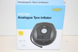 BOXED RING RTC100 ANALOGUE TYRE INFLATOR RRP £24.99Condition ReportAppraisal Available on Request-