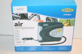 BOXED RING AIR COMPRESSOR ANALOGUE RRP £29.99Condition ReportAppraisal Available on Request- All