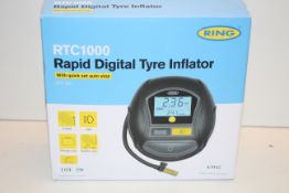 BOXED RING RTC1000 RAPID DIGITAL TYRE INFLATOR 12V DC RRP £43.52Condition ReportAppraisal