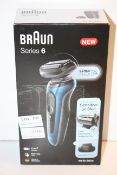 BOXED BRAUN SERIESS 6 SENSO FLEX SHAVER MODEL: 60.B1200SCondition ReportAppraisal Available on