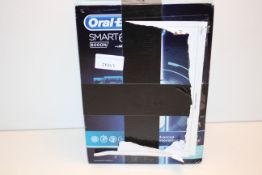 BOXED ORAL B POWERED BY BRAUN SMART 6 TOOTHBRUSH 6000N RRP £129.99Condition ReportAppraisal