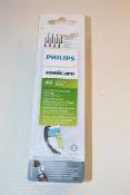 BOXED PHILIPS SONICARE W2 OPTIMAL WHITE BRUSH HEADSCondition ReportAppraisal Available on Request-