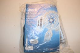UNBOXED WITH ASSORTED ACHATTCHMENTS ORAL B POWERED BY BRAUN TRI ZONE 6000 TOOTHBRUSH Condition