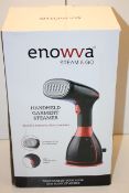 BOXED ENOWA STEAM & GO HANDHELD GARMENT STEAMER RRP £29.99Condition ReportAppraisal Available on