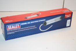 BOXED SEALEY 550ML OIL SUCTION SYRINGE MODEL NO. AK54 RRP £12.61Condition ReportAppraisal