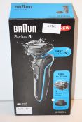 BOXED BRAUN SERIES 5 WET & DRY SHAVER MODEL: 50.B1200S RRP £64.99Condition ReportAppraisal Available