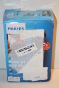 BOXED PHILIPS BEARD TRIMMER EVEN STUBBLE MODEL: BT5502 RRP £44.99Condition ReportAppraisal Available