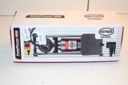 BOXED HEYNER GERMANY PEDAL POWER PRO PROFESSIONAL HIGH PRESSURE FOOTPUMP RRP £21.99Condition