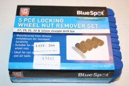 BOXED BLUESPOT 5 PCE LOCKING WHEEL NUT REMOVER SET RRP £20.00Condition ReportAppraisal Available