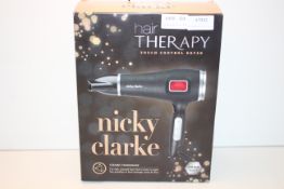 BOXED NICKY CLARKE HAIR THERAPY TOUCH CONTROL DRYER 2000WATT Condition ReportAppraisal Available