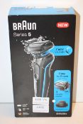 BOXED BRAUN SERIES 5 WET & DRY SHAVER MODEL: 50.B1200S RRP £64.99Condition ReportAppraisal Available