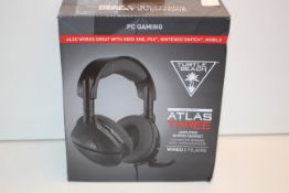 BOXED TURTLE BEACH EAR FORCE ATLAS THREE AMPLIFIED GAMING HEADSET RRP £39.95Condition