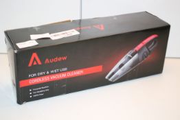 BOXED AUDEW WET & DRY HANDHELD CORDLESS VACUUM CLEANER RRP £27.89Condition ReportAppraisal Available