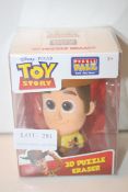 BOXED DISNEY PIXAR TOY STORY 3D PUZZLE ERASERCondition ReportAppraisal Available on Request- All