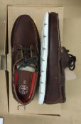 1 X BOXED BROWN BOAT SHOE SIZE 7 £52Condition ReportALL ITEMS ARE BRAND NEW WITH TAGS UNLESS
