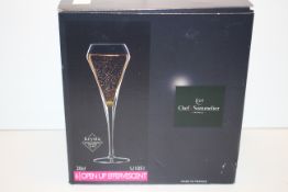 BOXED CHEF SOMMELIER FRANCE 6 OPEN UP EFFERVESCENT GLASSESCondition ReportAppraisal Available on