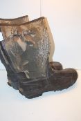 UNBOXED CAMO WELLINGTON BOOTS UK SIZE 14Condition ReportAppraisal Available on Request- All Items