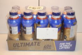 40X BOTTLES (4PACKS) ULTIMATE SHAKE PROTEIN DARK CHOCOLATE FLAVORCondition ReportAppraisal Available