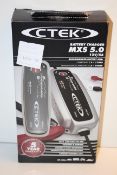 BOXED CTEK BATTERY CHARGER MXS 5.0 12V/5A RRP £103.73Condition ReportAppraisal Available on Request-