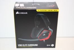 BOXED CORSAIR VOID ELITE SURROUND PREMIUM GAMING HEADSET WITH 7.1 SURROUND SOUND RRP £64.99Condition