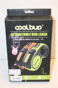 BOXED COOLBUD RETRACTABLE DOG LEASH 5MCondition ReportAppraisal Available on Request- All Items