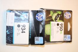 2X BOXED HP INK CARTRIDGES (IMAGE DEPICTS STOCK)Condition ReportAppraisal Available on Request-