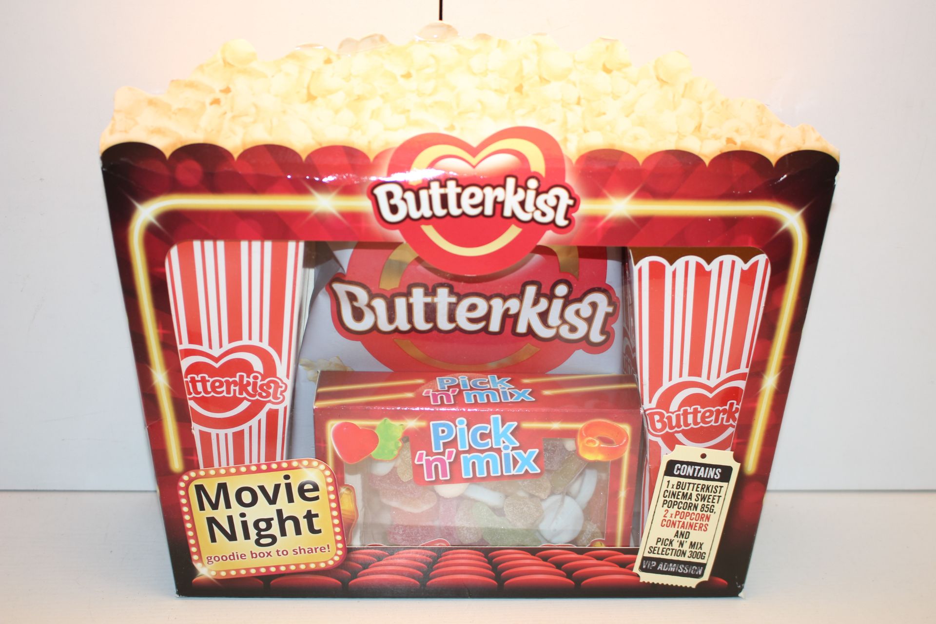 6X BOXED SETS BUTYTERKIST MOVIE NIGHT GOODIE BOX TO SHARE! (BBE 02/2021)Condition ReportAppraisal