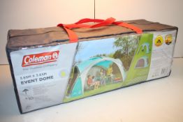 BOXED COLEMAN EVENT DOME 3.65M X 3.65M RRP £184.00Condition ReportAppraisal Available on Request-