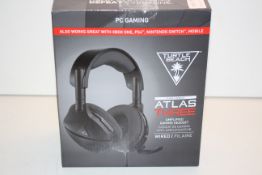 BOXED TURTLE BEACH EAR FORCE ATLAS THREE AMPLIFIED GAMING HEADSET RRP £39.95Condition