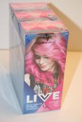 3X BOXED LIVE ULTRA BRIGHTS SHOCKING PINKCondition ReportAppraisal Available on Request- All Items