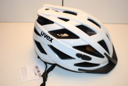 UNBOXED UVEX WHITE CYCLING HELMET RRP £59.99Condition ReportAppraisal Available on Request- All