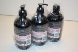 3X BAYLISS & HARDING ROSE & GERANIUM HANDWASH 500ML BOTTLESCondition ReportAppraisal Available on