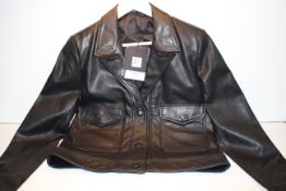 BLK DNM LEATHER JACKET NYC 100% LEATHER BLACK MCondition ReportAppraisal Available on Request- All