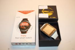 2X ASSORTED SMART WATCHES (IMAGE DEPICTS STOCK)Condition ReportAppraisal Available on Request- All