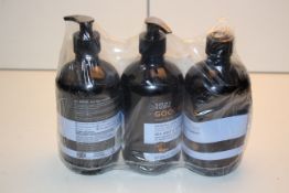 3X BAYLISS & HARDING SEA KELP & PEPPERMINT HANDWASH 500ML BOTTLESCondition ReportAppraisal Available