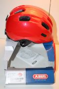 BOXED ABUS SMILEY 2.0 SPARKLING RED M 50-55 HELMET RRP £34.99Condition ReportAppraisal Available