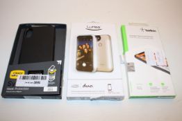 3X BOXED ASSORTED PHONE CASES BY BELKIN LUMEE & OTTER BOXCondition ReportAppraisal Available on