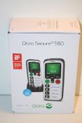 BOXED DORO SECURE 580 SAFTY PHONE Condition ReportAppraisal Available on Request- All Items are