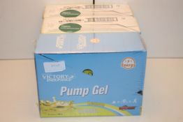 3X BOXED LEMON PUMP GEL 24X 42G PACKS Condition ReportAppraisal Available on Request- All Items