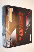 BOXED ASROCK B450M-HDV R4.0 SOCKET AM4 RRP £53.98Condition ReportAppraisal Available on Request- All