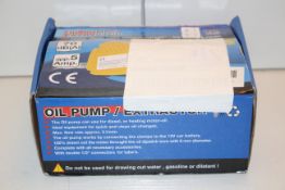 BOXED OIL PUMP EXTRACTOR 12VOLT Condition ReportAppraisal Available on Request- All Items are