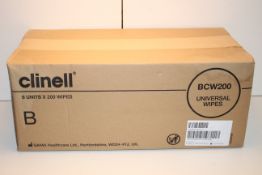 6X UNITS BOXED CLINELL 200 WIPES BCW200 RRP £49.99Condition ReportAppraisal Available on Request-