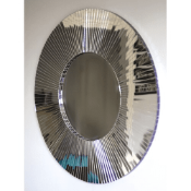 CHRIOPHER ACCENT MIRROR SIZE 80CM RRP £449.99Condition ReportAppraisal Available on Request- All