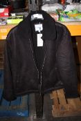 JACK JONES + FIT 2XL ZIP FRONT LEATHER JACKET RRP £89.99Condition ReportAppraisal Available on