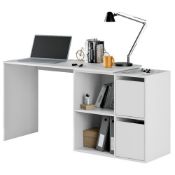 ADRUSHAN L-SHAPE SECRETARY DESK RRP £212.99Condition ReportAppraisal Available on Request- All Items