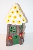 BOXED SOLAR POWERED PRE LIT FAIRY HOUSE (IMAGE DEPICTS STOCK)Condition ReportAppraisal Available